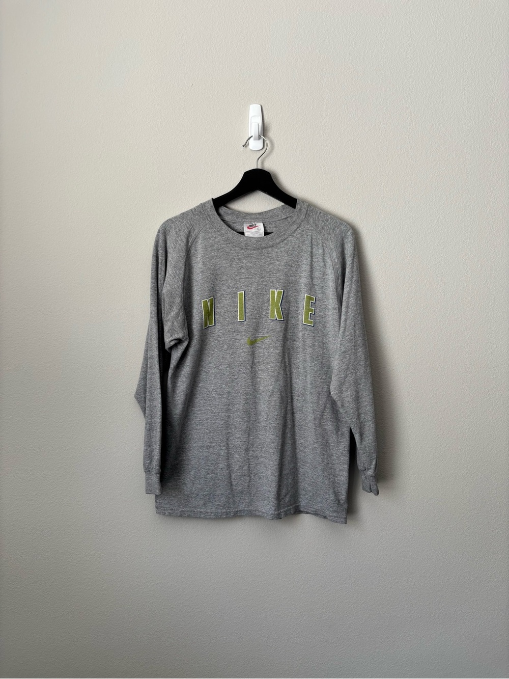 Vintage Nike Center Swoosh Logo Longsleeve Shirt